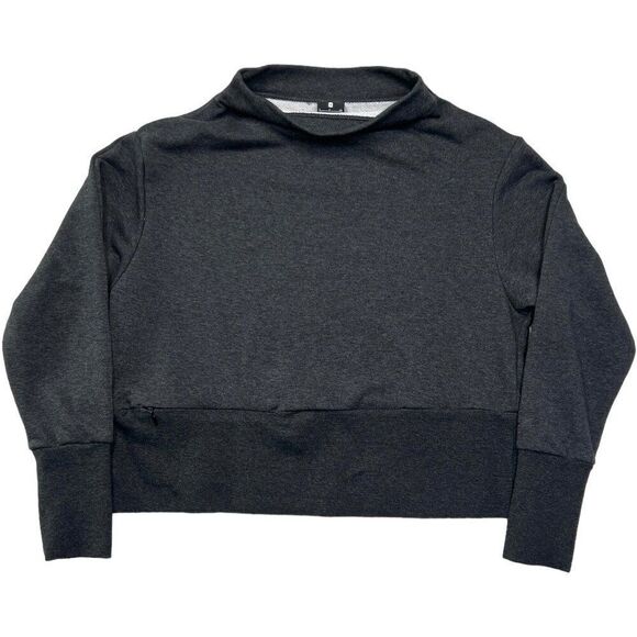 Nike Dri-Fit Women's Versa Studio Mock Neck Yoga Training Sweatshirt - Picture 1 of 12